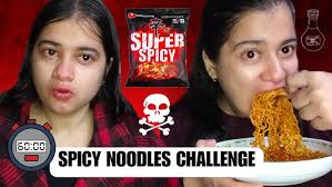 EXTREME SPICY NOODLES CHALLENGE PASS/FAIL?!?🥵 ||SHORIYA/AURORA SHARMA