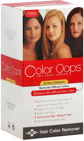 Colour b4 hair colour remover extra strength. Color Oops Hair Color Remover Extra Strength 1 Ea Walmart Com Walmart Com