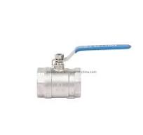 2PC Korea Type 304 Stainless Steel Reduced Port Float Ball Valve JIS 10K Ks20K