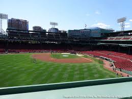 Fenway Park View From Green Monster 5 Vivid Seats