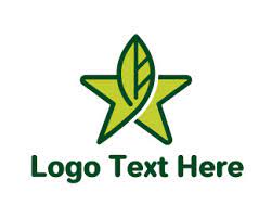 Leaf Star Logo Star Logo Logos Shop Logo
