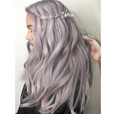 This lilac hair creation will suit clients who want a softer look for the spring with colors that won't require a change in makeup as the color tones are gentle on most skin tones. How To Silver Lilac Behindthechair Com