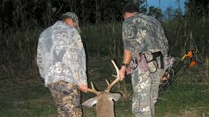 If you go with 00 buck go with the 3 shotshell & full choke. One Buck Shot By Two Hunters Who Gets The Deer Bowhunting Com