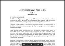 Contoh dokumen i ktsp paud. Contoh Dokumen 1 Ktsp Kurikulum 2013 Paud Tk Terbaru 2017 2018 Rks Rkas Rkt Rkjm Sd Smp Sma Smk