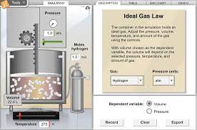 1) a bag of potato chips is packaged at sea level (1.00 atm) and has a volume of 315 ml. Ideal Gas Law Gizmo Lesson Info Explorelearning