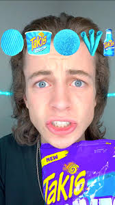 Giant Blue Takis ASMR Mukbang: Blue Takis Wave & More!