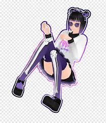 Maybe you would like to learn more about one of these? Mikumikudance Vocaloid Drawing Lola Hatsune Miku Mmd Purple Sports Equipment Cartoon Png Pngwing