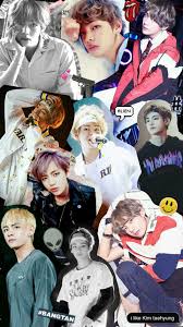Wallpaper Kim Taehyung Collage