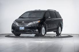 The armored toyota sequoia is a full size suv with a luxurious interior that provides seating capacity of up to 8 passengers. Armored Toyota Sienna For Sale Inkas Armored Vehicles Bulletproof Cars Special Purpose Vehicles