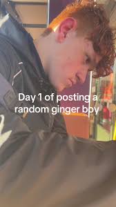 Ginger Boy Tiktoker
