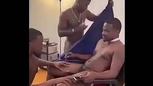 Gay black barbershop porn