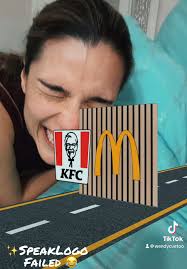 SpeakLogo Failed 😂✨ 15 years in USA and we came up with that 😂😂😂😂😂  #tiktoktrend #tiktokchallenge #fyp #fypシ #english #fails #pronunciation  #pronunciationchallenge #kfc #mcdonalds #cocacola #oreo ...