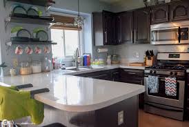 Installing a quartz countertop is something any diyer can do themselves. Remodelaholic Diy Painted Countertops And Reviews