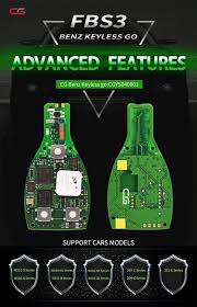 Mb Fbs3 Bga Keylessgo Key One Key Start 315mhz 433mhz Key Programmer Smart Key Key