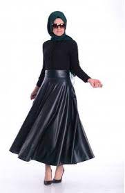 Tesettur Giyim Etek Deri Etek Moda Stilleri Islami Moda