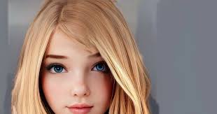 fanart, blonde, girl