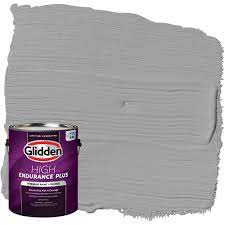 Colorplace interior paint granite grey 00nn 37 000 gray colors painting bathroom. Glidden Hep Interior Paint And Primer Granite Grey Gray 1 Gallon Eggshell Walmart Com Walmart Com