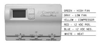 As the thermostat is battery powered, only a 2 wire connection is required to operate the load. Honeywell Digital Thermostat Wiring Diagram