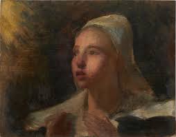 SIX PAINTED WOODEN PLATES BY BIBI LEON. Folk art