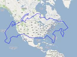 Comparing The Area Of Countries Map Historical Maps United States Map