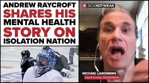 Former NHL Goalie Andrew Raycroft Shares His Mental Health Story