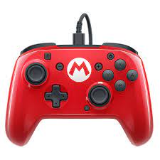 Mario party 10 on wii u wouldn't let players use the pro controller either. Nintendo Switch Faceoff Wired Pro Controller Mario