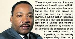 armageddon !!!: Lex iniusta non est lex; Martin Luther King (Jr)
