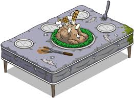 Deal four cards to each player. Mattress King Dinner Table The Simpsons Tapped Out Wiki Fandom