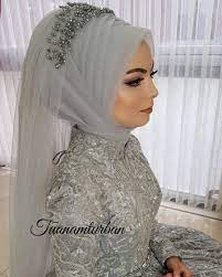 Gelin basi / abiye tesettur modelleri (1). Tesettur Gelin Basi Icin 190 Fikir Gelin Gelinler Dugun Gelin