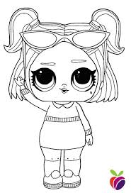 Lol Surprise Sparkle Series Coloring Page Dusk Unicorn Coloring Pages Cool Coloring Pages Cute Coloring Pages