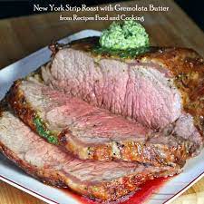 New York Strip Roast Sundaysupper Roastperfect Recipes Food And Cooking