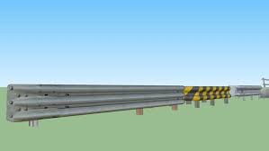 Guardrail Set 3d Warehouse Road Design Block Style Settings