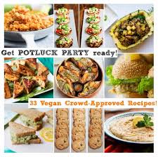 76 Potluck Perfect Vegan Recipes Healthyhappylife Com Vegan Dishes Vegetarian Vegan Recipes Recipes