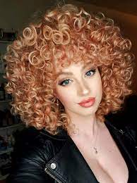 Pin By Leah Woodcox On Various Ringlets Medium Curly Hair Styles Red Curly Hair Strawberry Blonde Hair