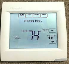 Pull gently at the bottom of the thermostat to remove it from the wall plate. Honeywell Th8321wf1001 Wifi Vision Pro 8000 With Stages Upto 3 Heat 2 Pack 2 Cool Thermostats Gob Programmable