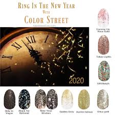 New Years Eve Color Street New Year S Eve Colors Color Street Color Street Nails