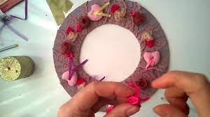 Keçeden kapı süsü yapımı, door decoration , kendin yap. Karton Ve Kucuk Suslerle Kapi Susu Yapimi Diy Door Decorations Handmade Youtube