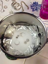 Clean Your Sterling Silver Jewelry Naturally Without Toxic Chemicals Cleaning Silver Jewelry How To Clean Silver Cleaning Jewelry
