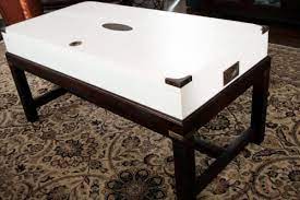 Our collection of diy coffee tables teaches how to create a stunning landing pad for books, keys, knickknacks, tissues, drinks and about a million other things. 15 Awesome Diy Coffee Table Makeovers Shelterness