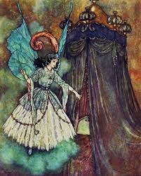Edmund Dulac Beauty And The Beast Sleeping Beauty And Other Fairy Tales From The Old French Retold By S Fairytale Art Fairytale Illustration Illustration