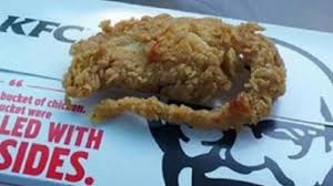 The chicken used in the nuggets is the same as the tenders — oddly chunky with a weird flakey consistency that breaks apart when you chew through it. Kentucky Fried Rat Snopes Com