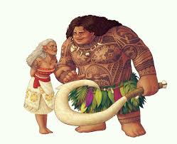 Greenzara On Instagram My Littlr Hero Moana Illust Illustration Fanart Disney Colorillust Maui Disney Pixar Disney Princess Art Disney Moana