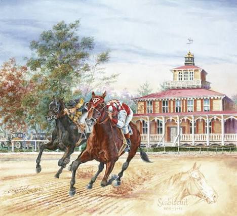 Seabiscuit ~ – Michael Geraghty Artwork