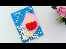 Easy greeting card making/greeting card for diwali/greetings for birthday/easy card made/diy card. Handmade Diwali Card Diwali Card Making Idea Diwali Card Handmade Diwali Ca Handmade Greeting Card Designs Diwali Card Making Handmade Diwali Greeting Cards