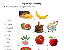 135 free fruit and vegetables worksheets