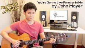 You Re Gonna Live Forever In Me John Mayer Guitar Lesson Youtube Am am7 d d7 i. you re gonna live forever in me john mayer guitar lesson