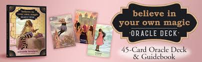Have you ever wanted to make your own oracle deck, but you are not sure how to do it? Believe In Your Own Magic A 45 Card Oracle Deck And Guidebook Lovelace Amanda Medeiros Janaina 9781524854539 Amazon Com Books