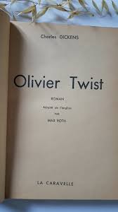 Vintage Book Oliver Twist Charles Dickens Old Literature Novel Editions La  Caravelle 1940s France French Red Black Illustrations Library