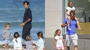 3) according to roger, men spend more time in the field, and should be paid more than females! Roger Federer S Family 2018 Wife Mirka Federer Kids Myla Charlene Lenny Leo Federer Youtube