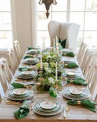 Photo by emmy lowe photography; Thanksgiving Dinner Table Decorations Table Setting Decor Gold Table Setting